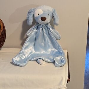Baby Gund Spunky Comfy Cozy Dog Blue Security Blanket Lovey